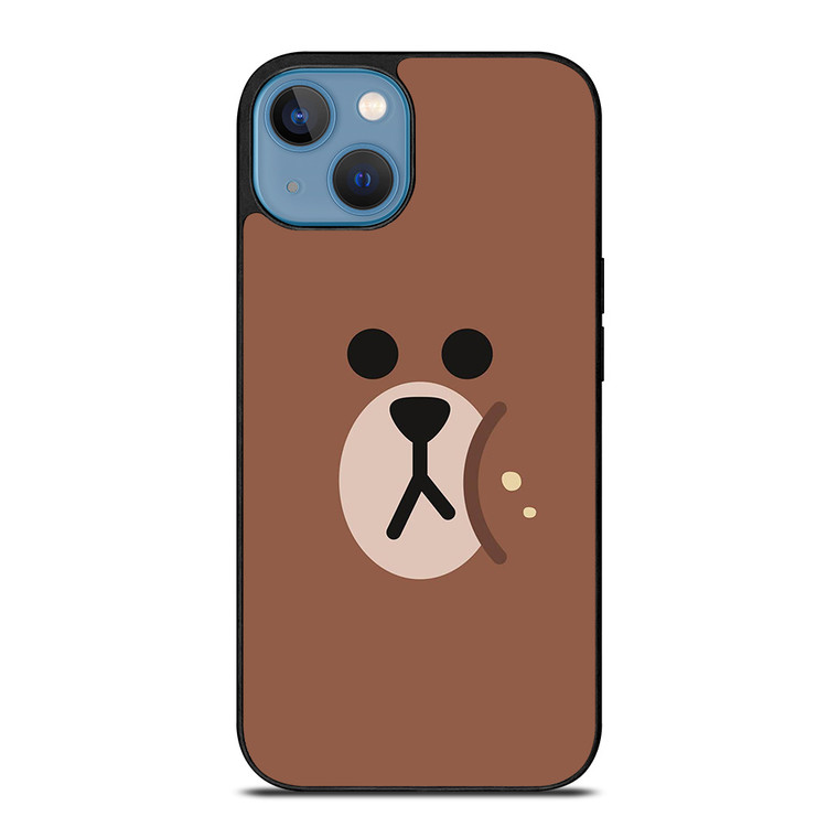 BROWN LINE FRIENDS iPhone 13 Case Cover