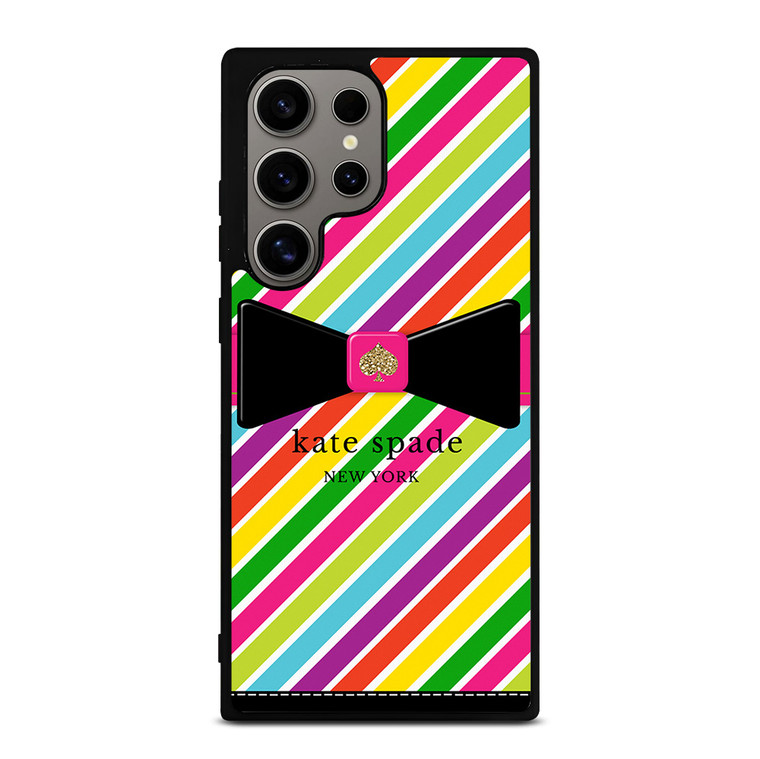 KATE SPADE COLORFUL STRIPE Samsung Galaxy S24 Ultra Case Cover