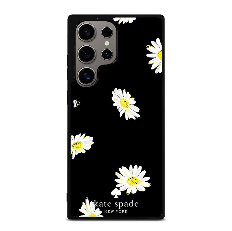 KATE SPADE FLOWER IN BLACK Samsung Galaxy S24 Ultra Case Cover