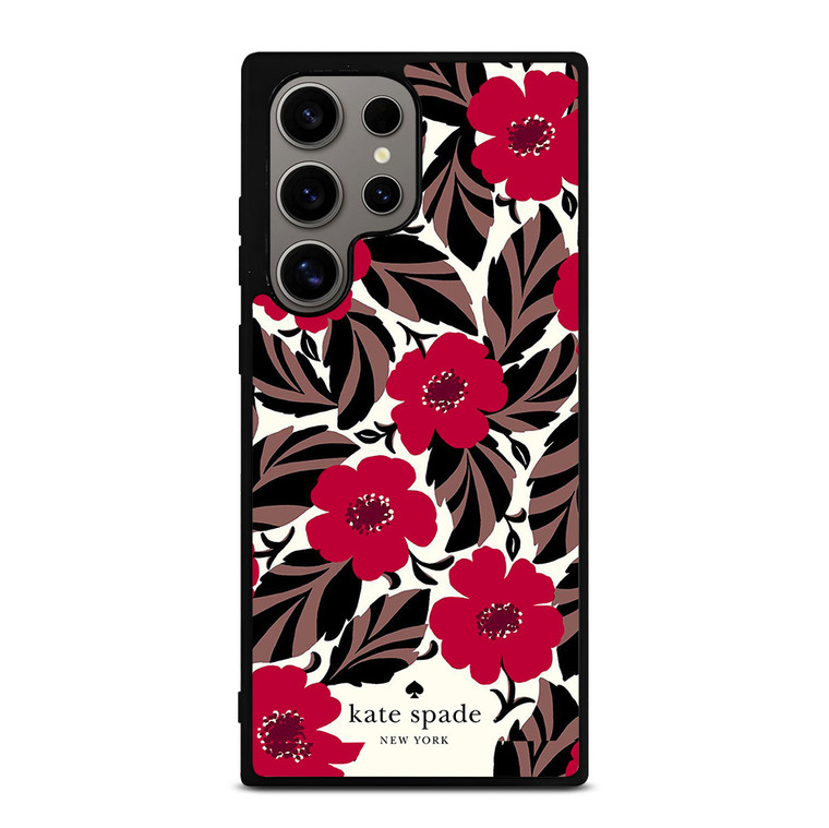 KATE SPADE FLOWER RED Samsung Galaxy S24 Ultra Case Cover