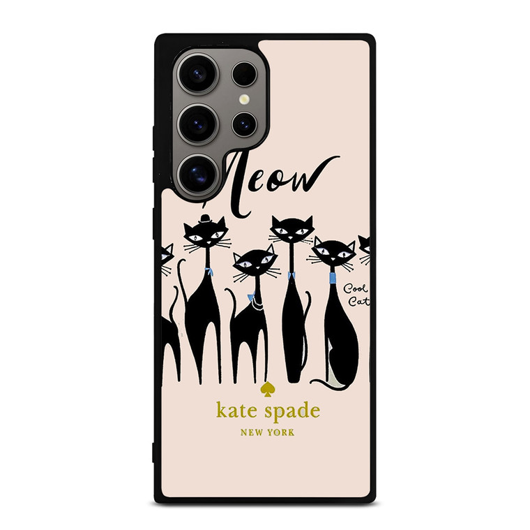 KATE SPADE MEOW CAT Samsung Galaxy S24 Ultra Case Cover