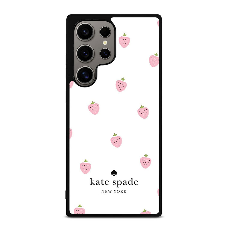 KATE SPADE NEW YORK PINK STRAWBERRY Samsung Galaxy S24 Ultra Case Cover