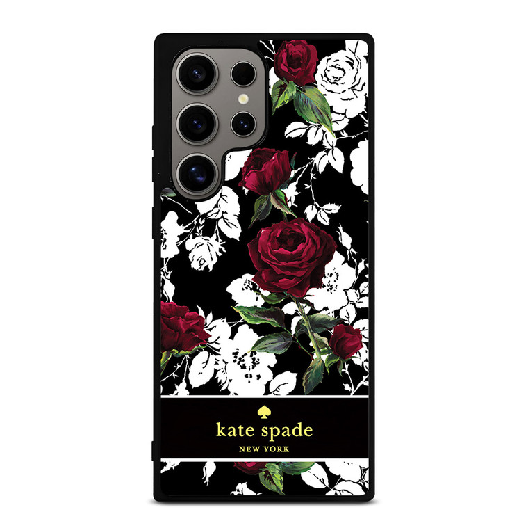 KATE SPADE ROSE RED WHITE Samsung Galaxy S24 Ultra Case Cover