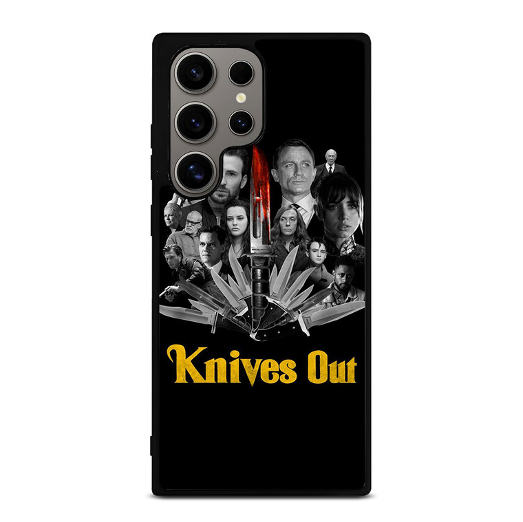 KNIVES OUT MOVIES ALL CAST Samsung Galaxy S24 Ultra Case Cover KNIVES OUT MOVIES ALL CAST Samsung Galaxy S24 Ultra Case Cover