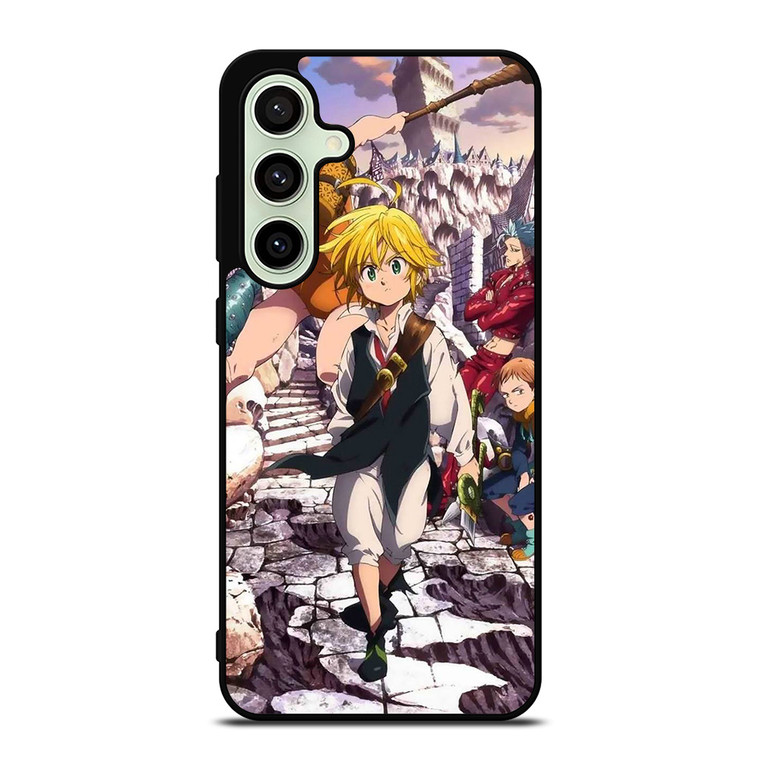 7 DEADLY SINS MELIODAS AND FRIEND Samsung Galaxy S24 FE Case Cover