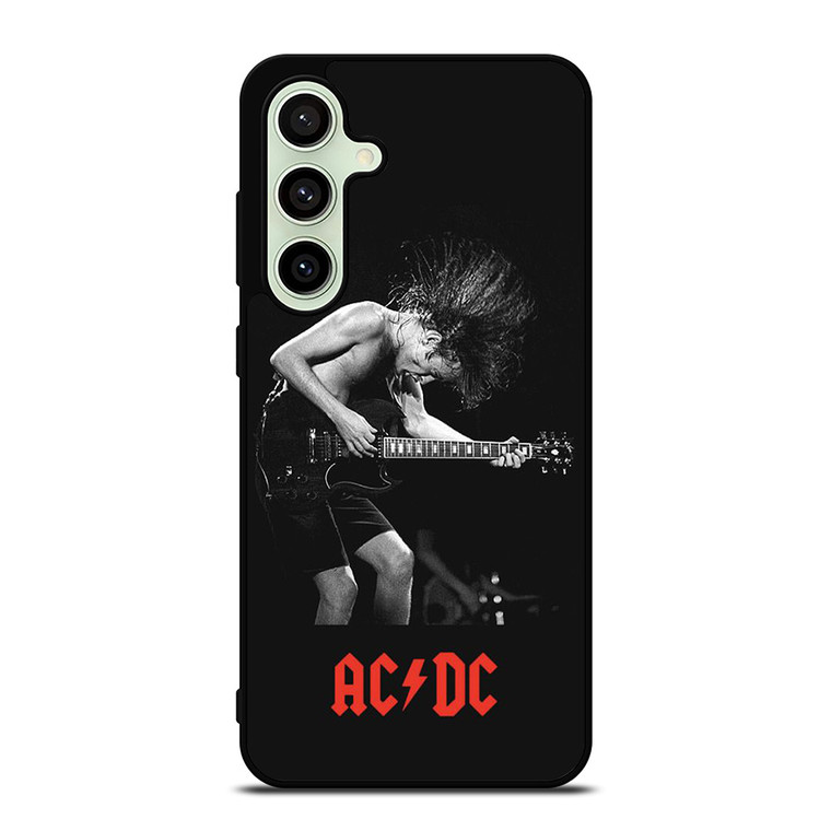 ACDC ROCK BAND LOGO Samsung Galaxy S24 FE Case Cover ACDC ROCK BAND LOGO Samsung Galaxy S24 FE Case Cover
