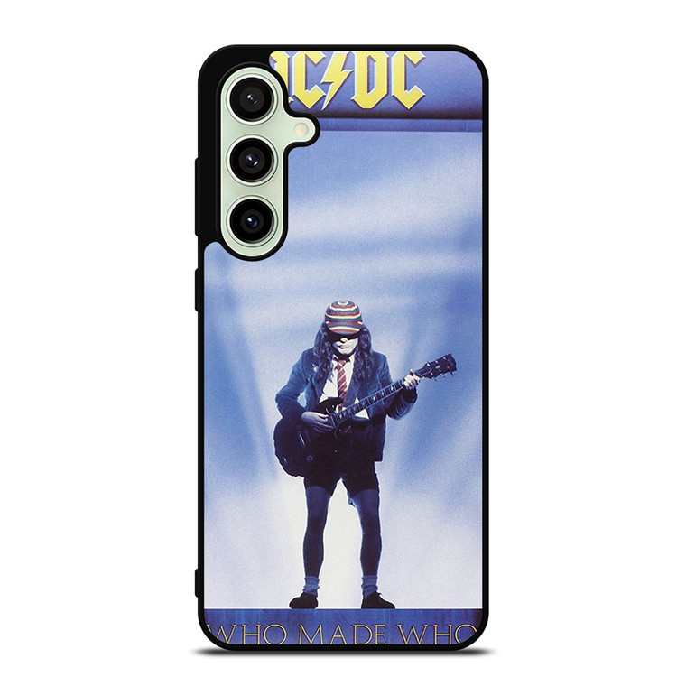 ACDC WHO MADE WHO ALBUM COVER Samsung Galaxy S24 FE Case Cover ACDC WHO MADE WHO ALBUM COVER Samsung Galaxy S24 FE Case Cover
