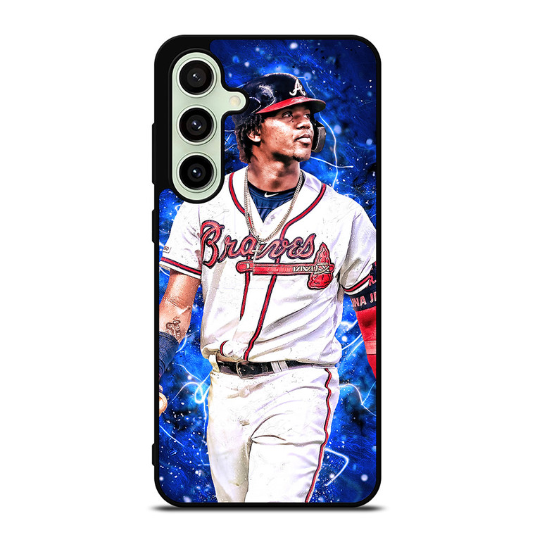 ACUNA JR ATLANTA BRAVES ART MLB Samsung Galaxy S24 FE Case Cover ACUNA JR ATLANTA BRAVES ART MLB Samsung Galaxy S24 FE Case Cover