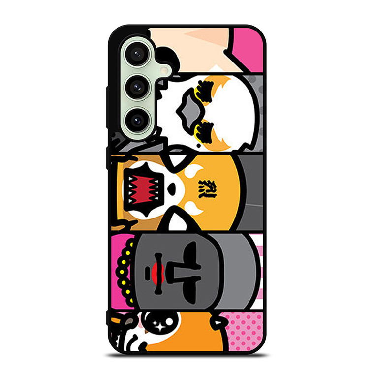 AGGRETSUKO CARTOON COLLAGE Samsung Galaxy S24 FE Case Cover