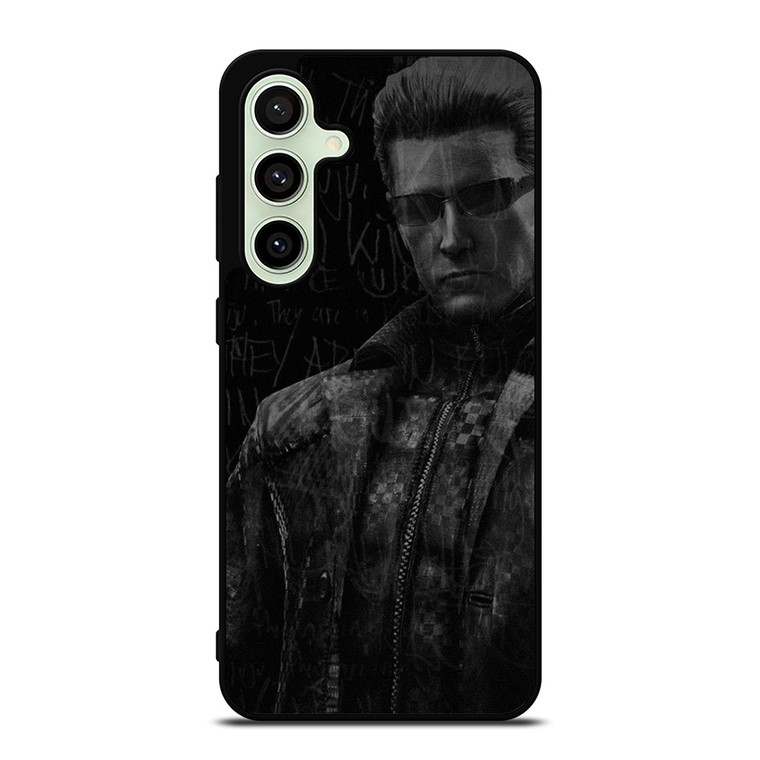 ALBERT WESKER RESIDENT EVIL GAMES Samsung Galaxy S24 FE Case Cover