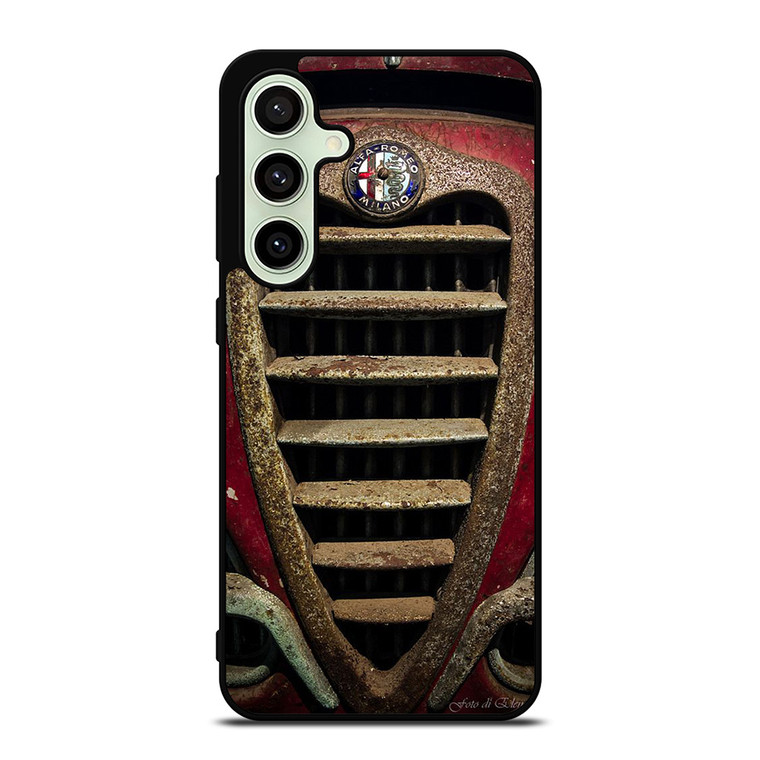 ALFA ROMEO RUSTY GRILL Samsung Galaxy S24 FE Case Cover ALFA ROMEO RUSTY GRILL Samsung Galaxy S24 FE Case Cover