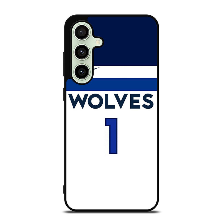 ANTHONY EDWARDS MINNESOTA TIMBERWOLVES NBA Samsung Galaxy S24 FE Case Cover