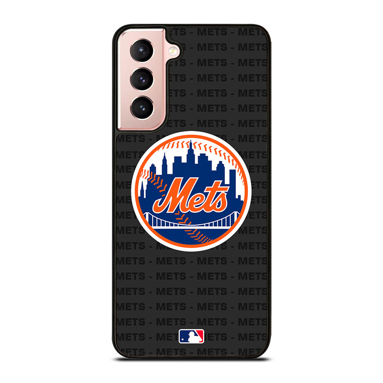 NEW YORK METS BASEBALL BLACK Samsung Galaxy S21 Case Cover