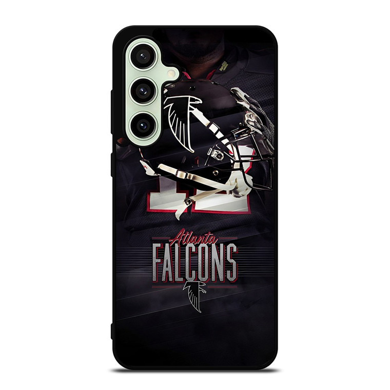 ATLANTA FALCONS ON Samsung Galaxy S24 FE Case Cover ATLANTA FALCONS ON Samsung Galaxy S24 FE Case Cover