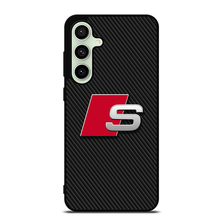 AUDI S CARBON LOGO Samsung Galaxy S24 FE Case Cover