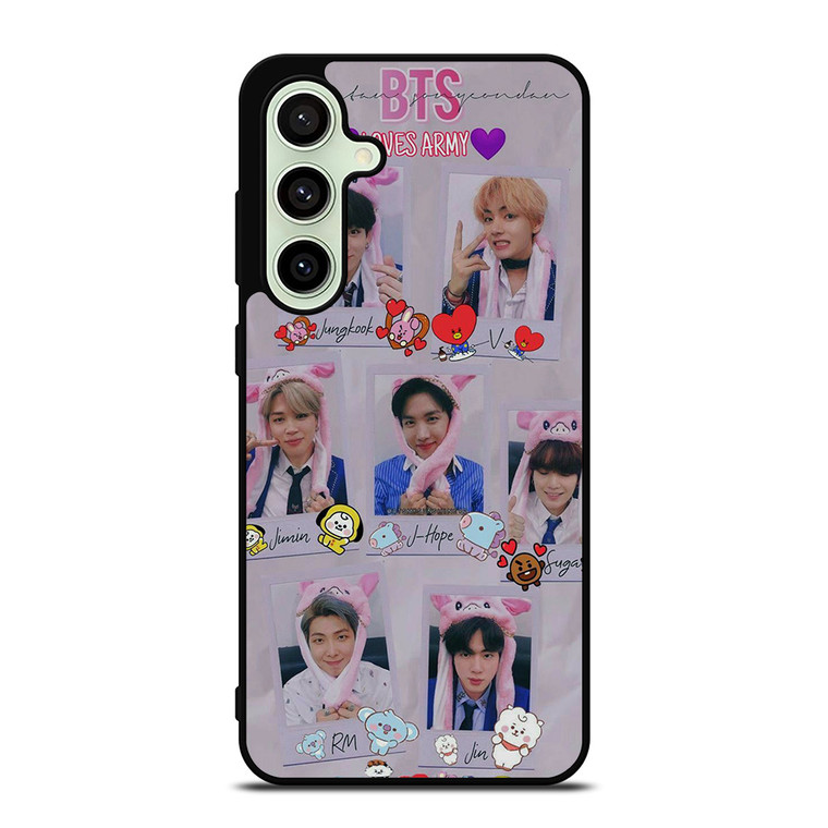 BANGTAN BOYS FACE BTS Samsung Galaxy S24 FE Case Cover BANGTAN BOYS FACE BTS Samsung Galaxy S24 FE Case Cover