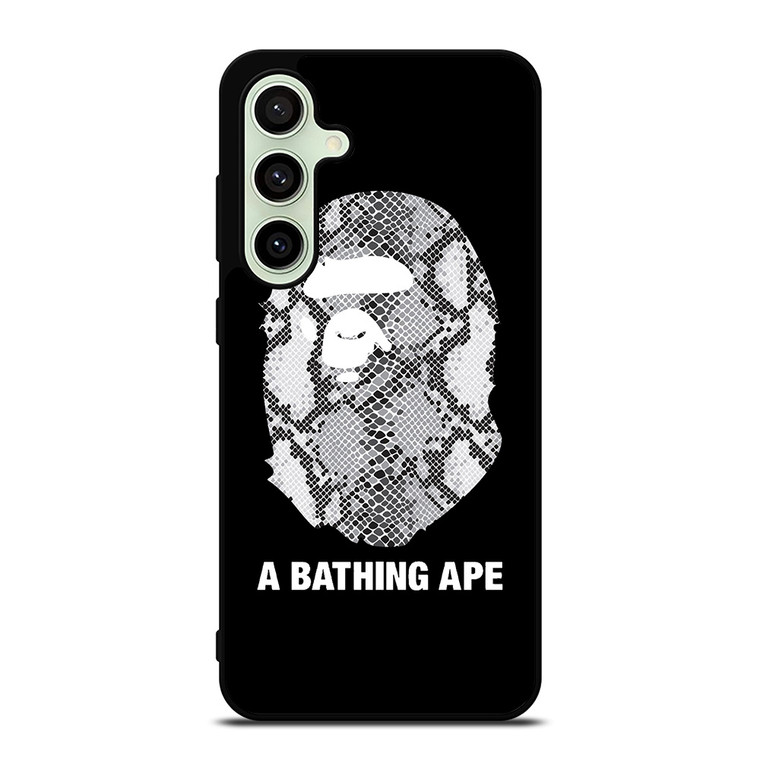 BATHING APE SNAKE SKIN Samsung Galaxy S24 FE Case Cover