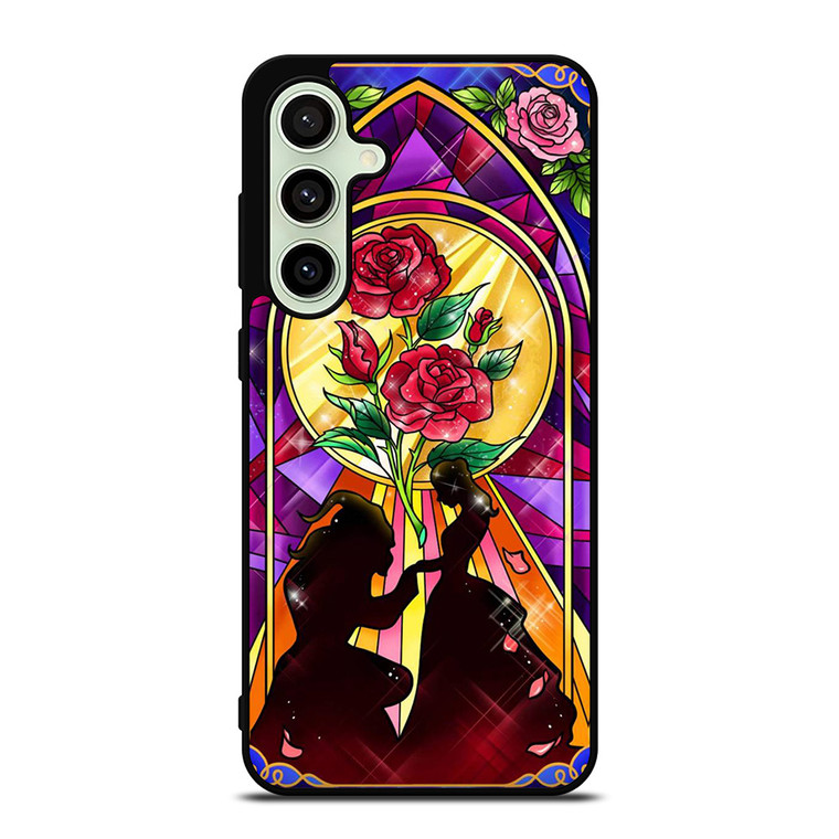 BEAUTY AND THE BEAST ROSE FLAWER Samsung Galaxy S24 FE Case Cover