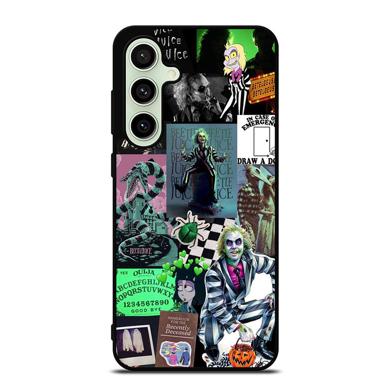 BEETLEJUICE TIM BURTON COLLAGE Samsung Galaxy S24 FE Case Cover BEETLEJUICE TIM BURTON COLLAGE Samsung Galaxy S24 FE Case Cover