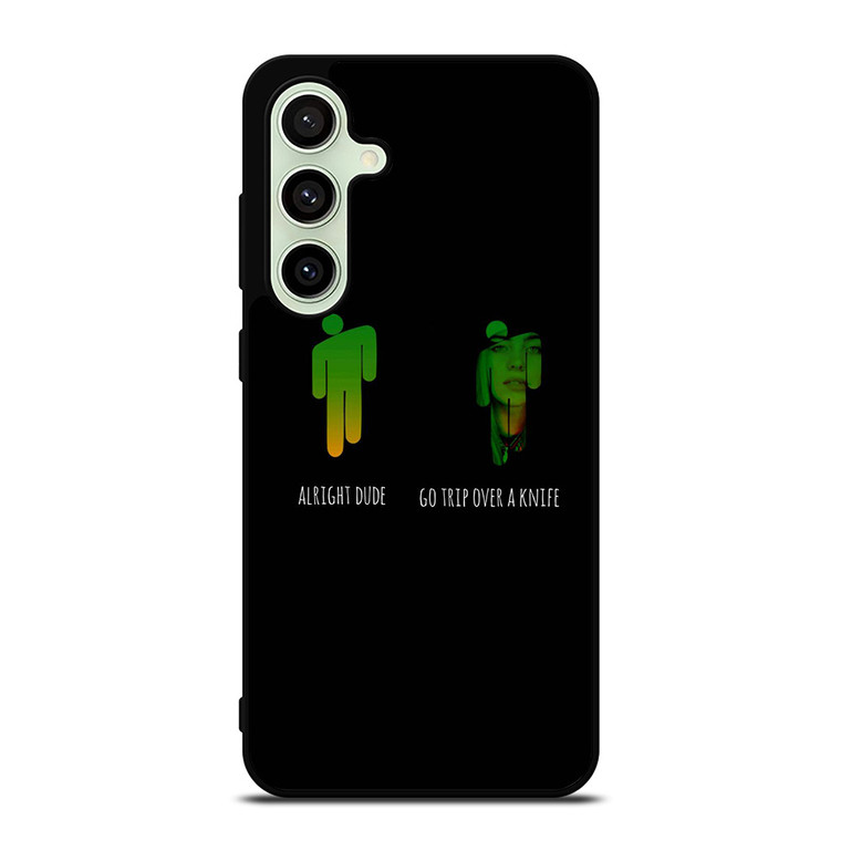 BILLIE EILISH SYMBOL Samsung Galaxy S24 FE Case Cover BILLIE EILISH SYMBOL Samsung Galaxy S24 FE Case Cover