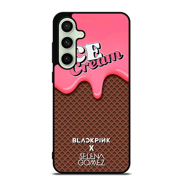 BLACK PINK SELENA GOMEZ ICE CREAM Samsung Galaxy S24 FE Case Cover