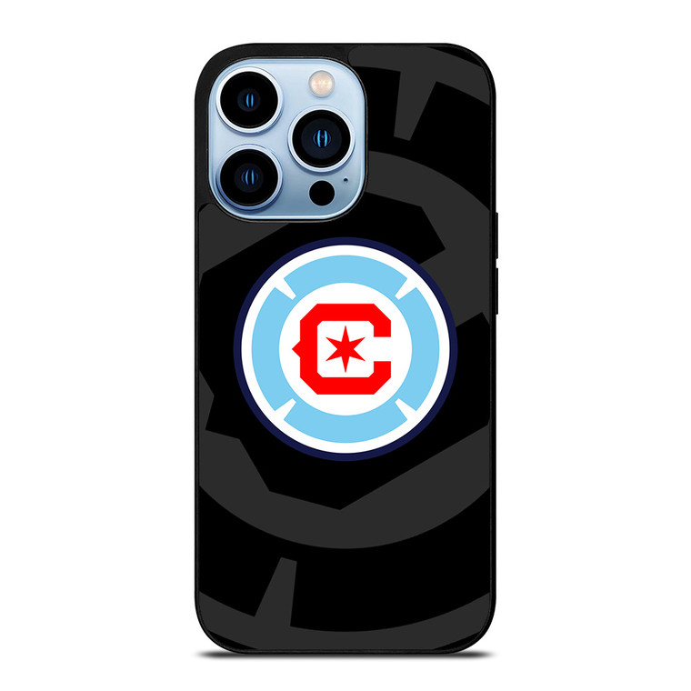 CHICAGO FIRE MLS BLACK iPhone 13 Pro Max Case Cover
