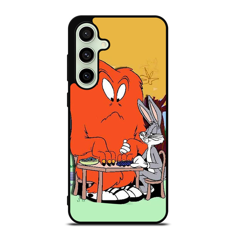 BUGS BUNNY AND GOSSAMER RED LOONEY TUNNES Samsung Galaxy S24 FE Case Cover BUGS BUNNY AND GOSSAMER RED LOONEY TUNNES Samsung Galaxy S24 FE Case Cover