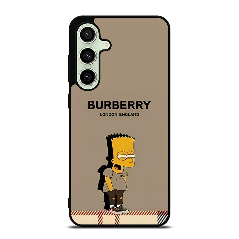 BURBERRY LONDON THE SIMPSONS Samsung Galaxy S24 FE Case Cover
