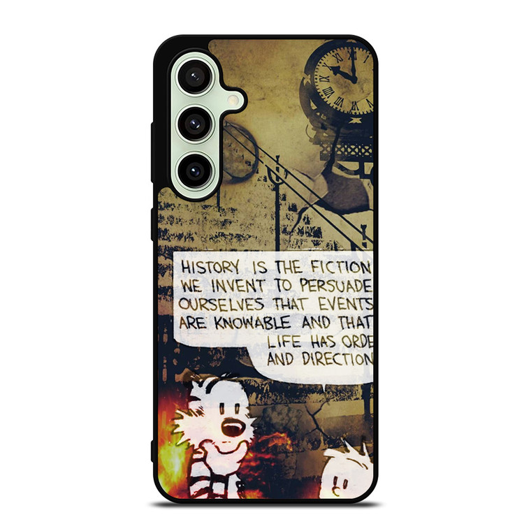 CALVIN AND HOBBES CLASSIC QUOTES Samsung Galaxy S24 FE Case Cover