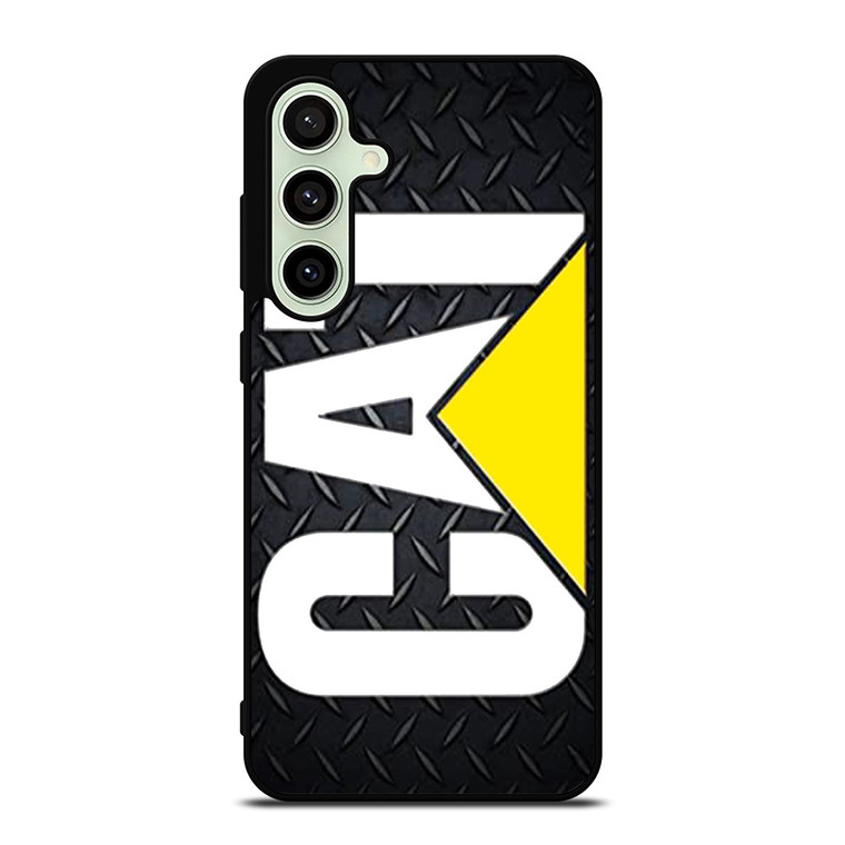 CATERPILLAR CAT METAL BLACK Samsung Galaxy S24 FE Case Cover