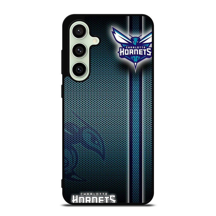 CHARLOTTE HORNETS METAL LOGO Samsung Galaxy S24 FE Case Cover