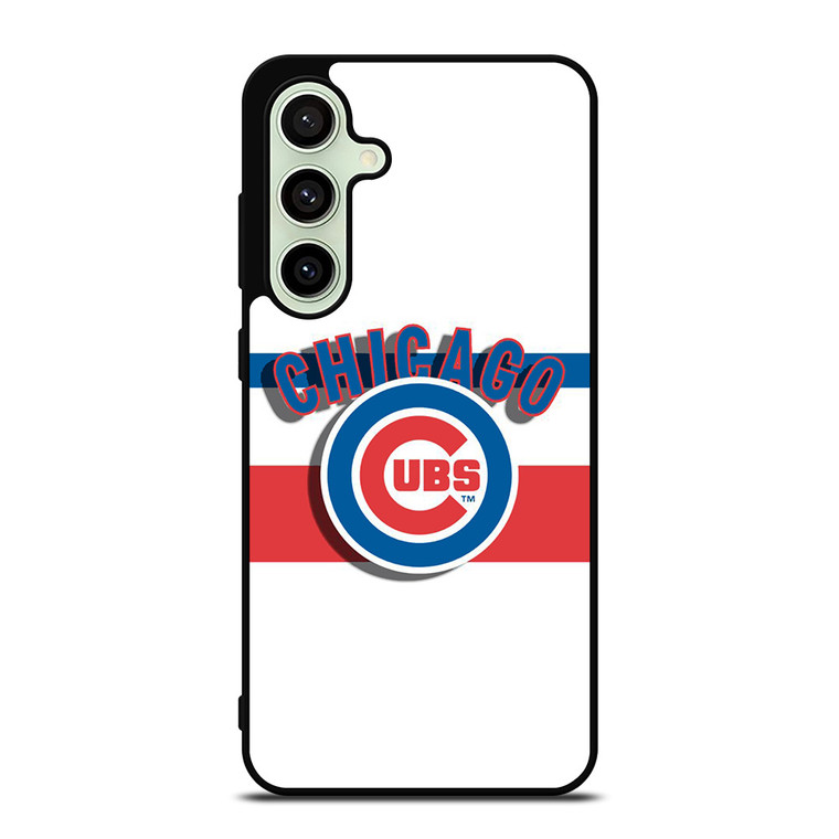CHICAGO CUBS MLB SIMPEL LOGO Samsung Galaxy S24 FE Case Cover CHICAGO CUBS MLB SIMPEL LOGO Samsung Galaxy S24 FE Case Cover