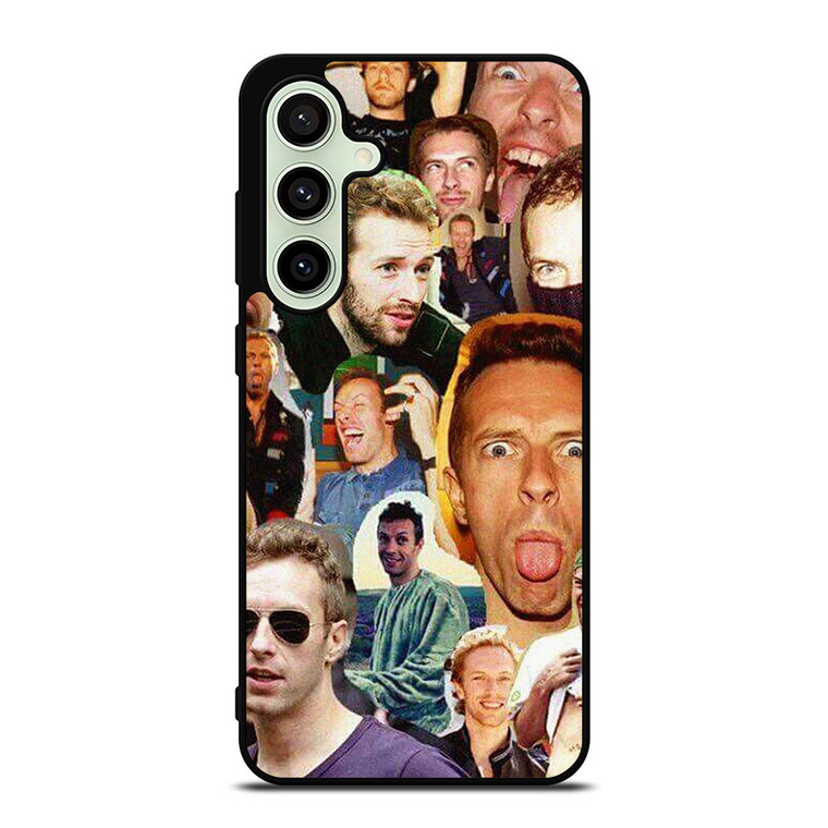 CHRIS MARTIN COLDPLAY COLLAGE Samsung Galaxy S24 FE Case Cover