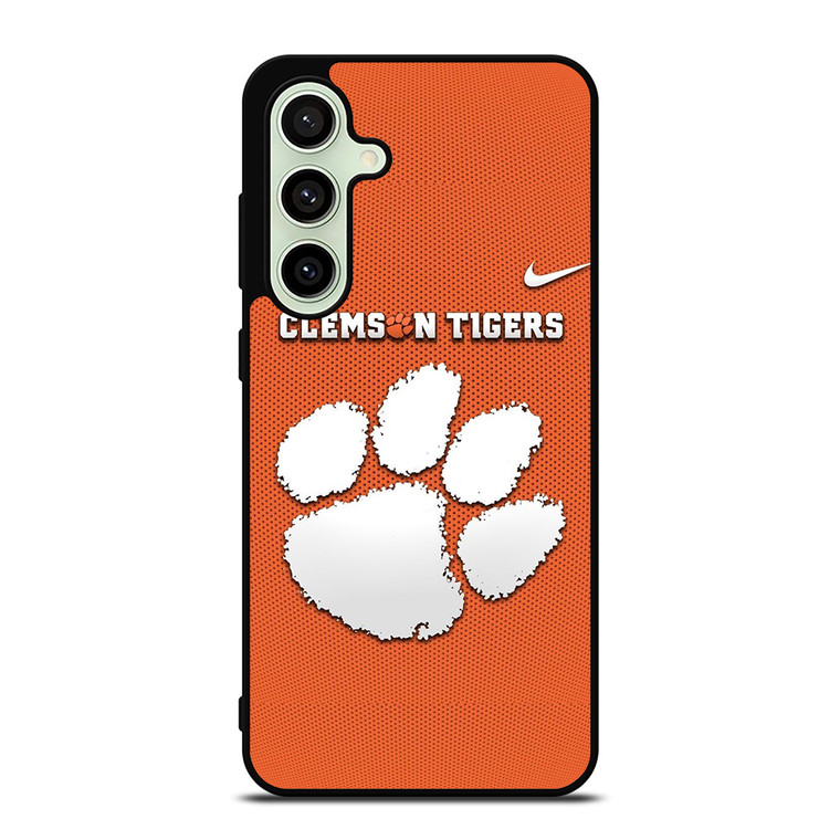 CLEMSON TIGERS CLAWS Samsung Galaxy S24 FE Case Cover CLEMSON TIGERS CLAWS Samsung Galaxy S24 FE Case Cover