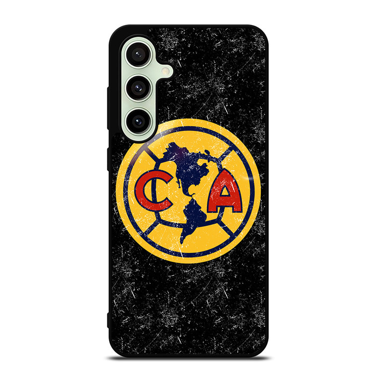 CLUB AMERICA AGUILAS FOOTBALL BLACK Samsung Galaxy S24 FE Case Cover