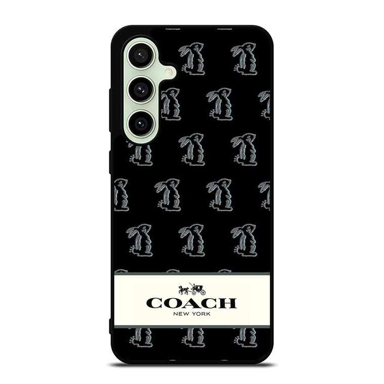 COACH NEW YORK BUNNY Samsung Galaxy S24 FE Case Cover