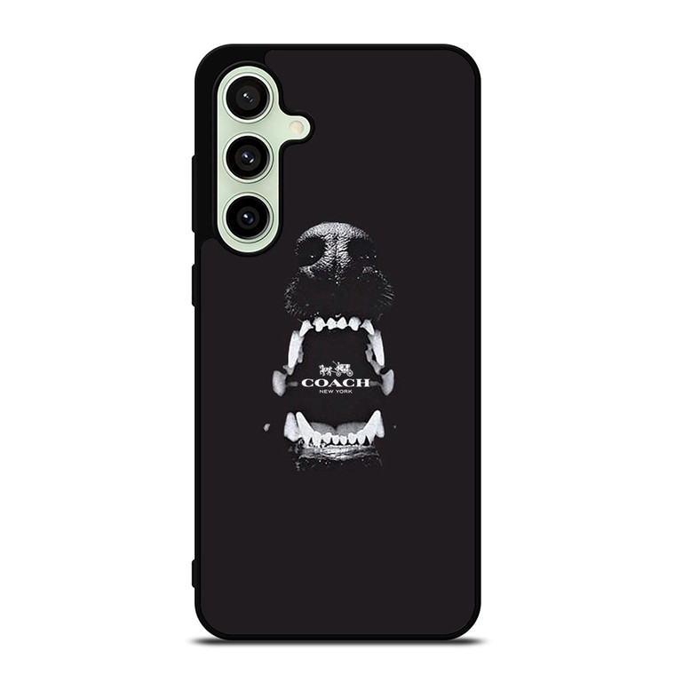 COACH NEW YORK LOGO DOG Samsung Galaxy S24 FE Case Cover