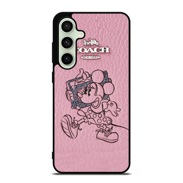 COACH NEW YORK MICKEY MOUSE Samsung Galaxy S24 FE Case Cover
