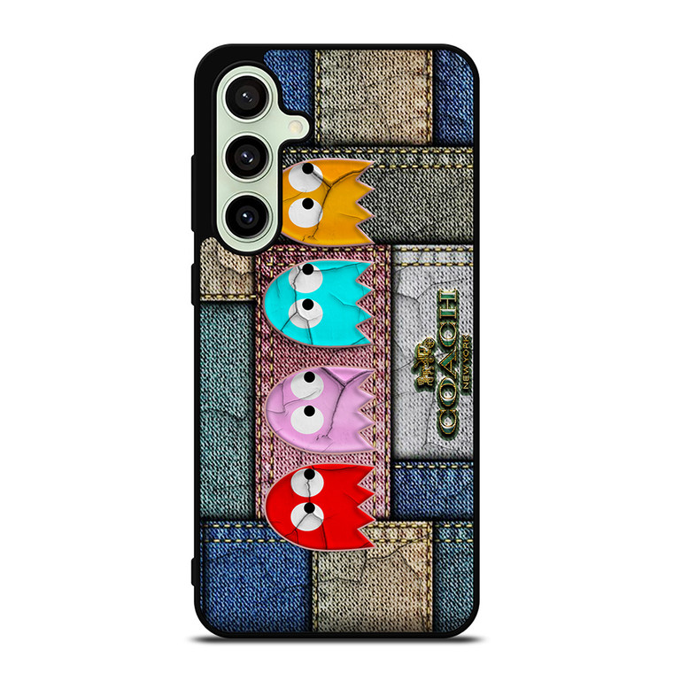 COACH NEW YORK PAC MAN Samsung Galaxy S24 FE Case Cover