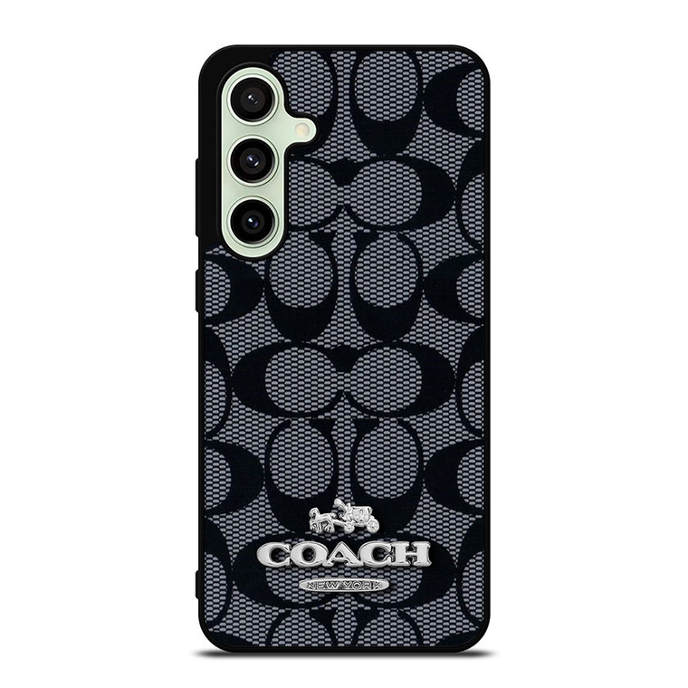 COACH NEW YORK PATTERN 2 Samsung Galaxy S24 FE Case Cover