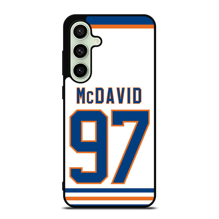 CONNOR MCDAVID EDMONTON OILERS KIT Samsung Galaxy S24 FE Case Cover