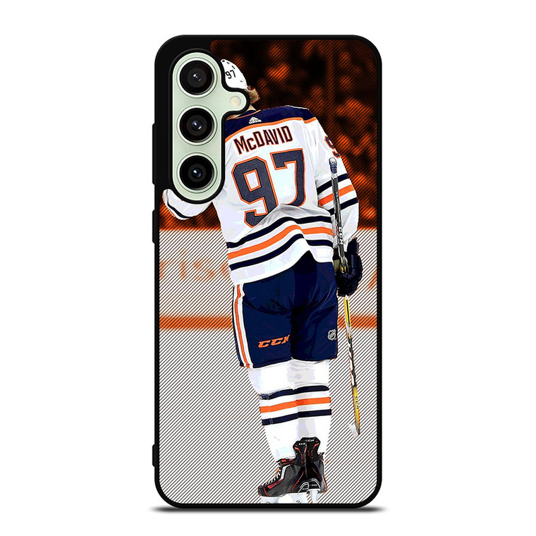 CONNOR MCDAVID EDMONTON OILERS NHL Samsung Galaxy S24 FE Case Cover