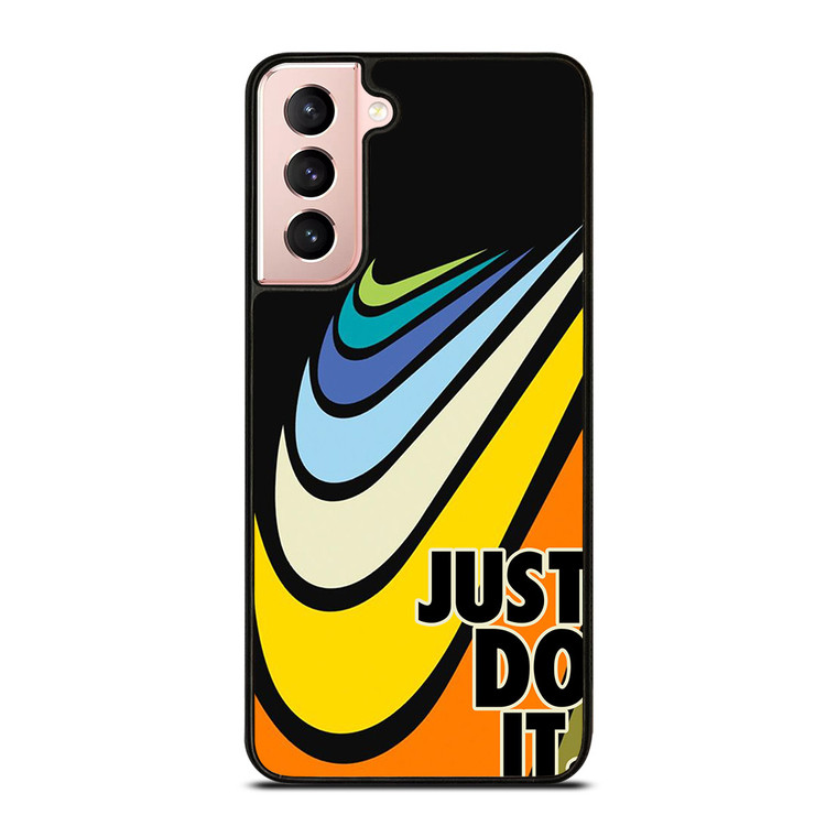 NIKE SWOOSH RETRO JUST DO IT Samsung Galaxy S21 Case Cover