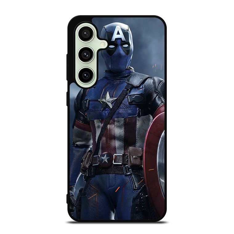 DEADPOOL CAPTAIN AMERICA MARVEL Samsung Galaxy S24 FE Case Cover