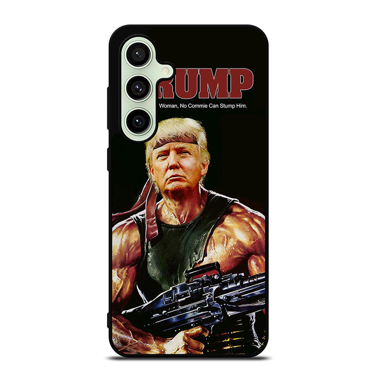 DONALD TRUMP RAMBO Samsung Galaxy S24 FE Case Cover