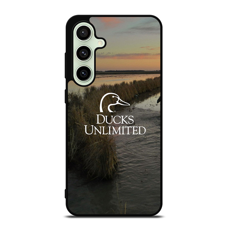 DUCKS UNLIMITED LOGO  Samsung Galaxy S24 FE Case Cover