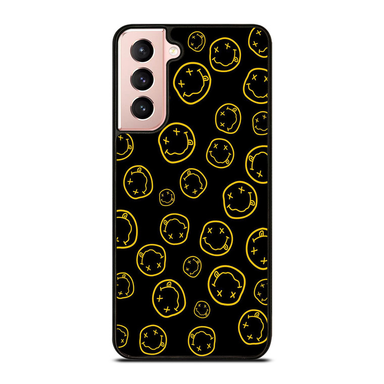 NIRVANA ROCK ICON PATTERN Samsung Galaxy S21 Case Cover