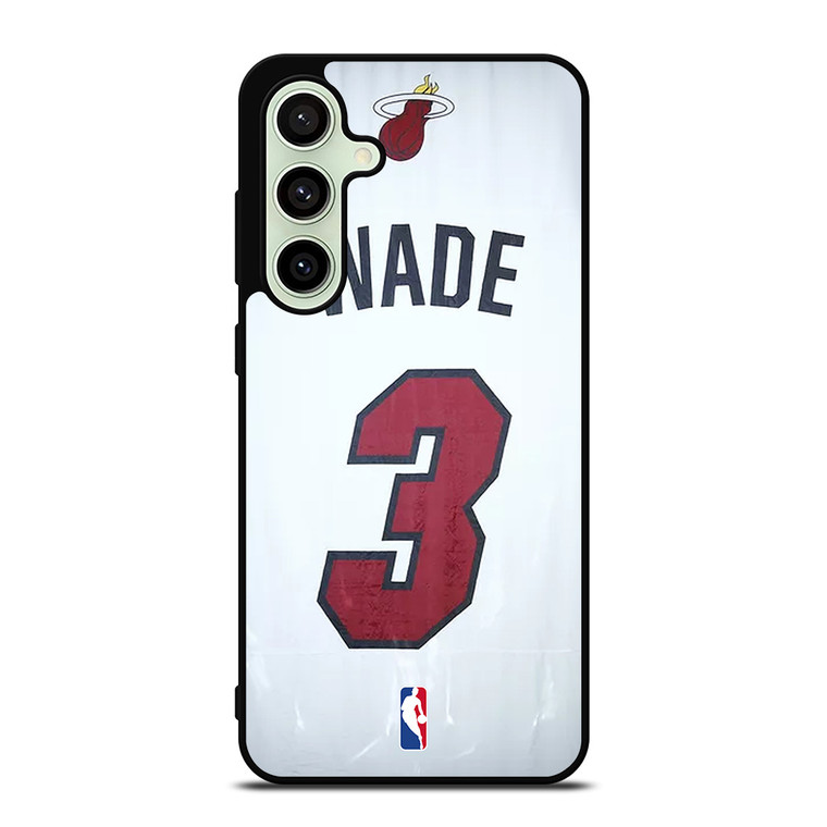DWYANE WADE MIAMI HEAT 3 Samsung Galaxy S24 FE Case Cover