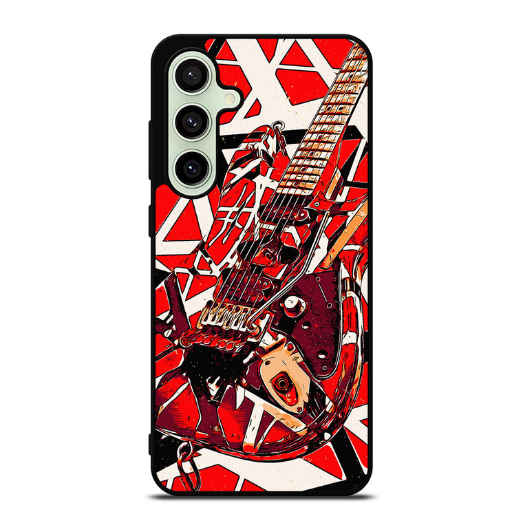 EDDIE VAN HALEN GUITAR ART Samsung Galaxy S24 FE Case Cover