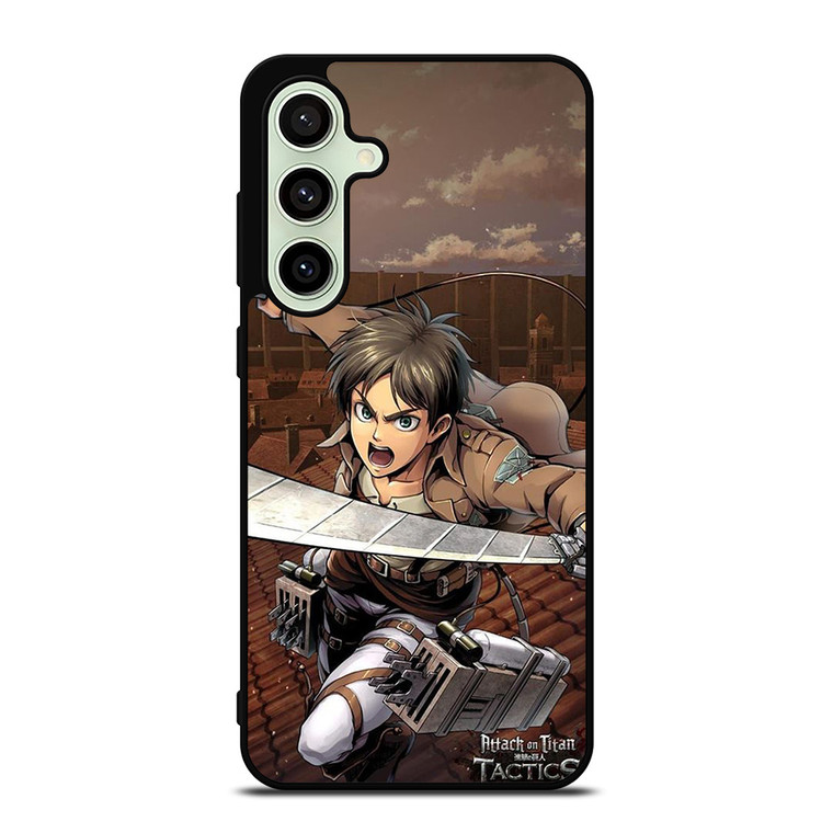 EREN YEAGER ATTACK ON TITAN TACTICS Samsung Galaxy S24 FE Case Cover